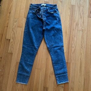 Abercrombie Curve Love The Super Skinny Ankle High Rise